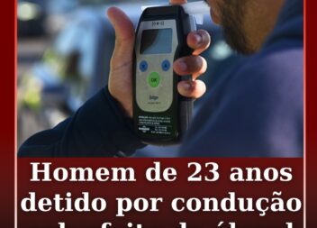 Um homem de 23 anos foi detido na Covilhã
