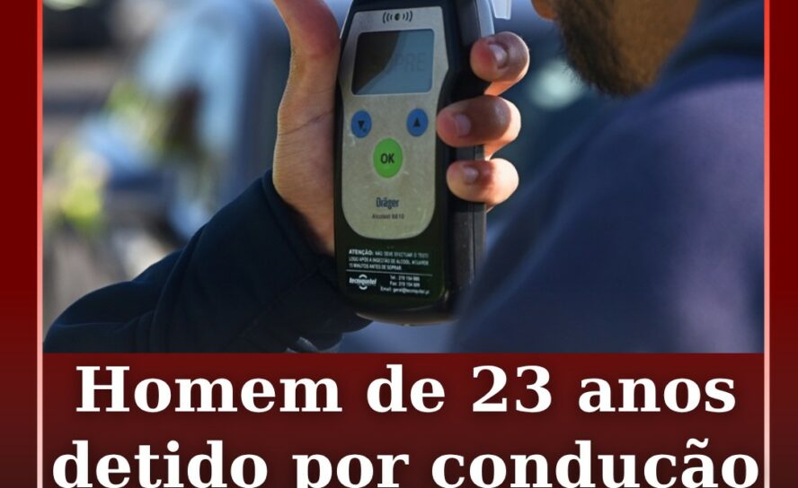 Um homem de 23 anos foi detido na Covilhã
