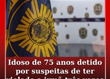 Um idoso foi detido pela Polícia Judiciária, no sábado