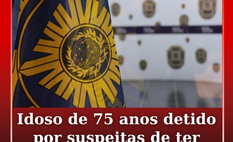 Um idoso foi detido pela Polícia Judiciária, no sábado