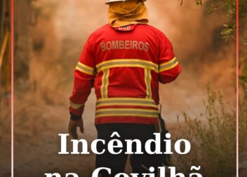 Um incêndio deflagrou esta quarta-feira, 27 de maio