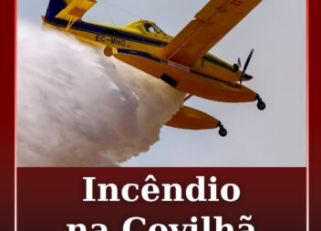 Um incêndio deflagrou esta quinta-feira, 21 de maio