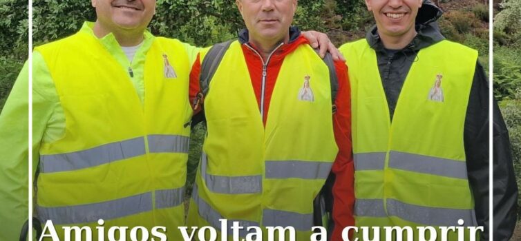 Um pequeno grupo de amigos de Castelo Branco partiu este sábado, 9 de maio