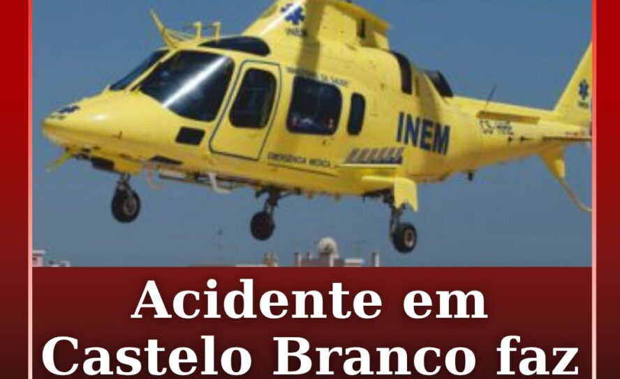 Uma colisão entre dois automóveis provocou, este domingo, 24 de maio