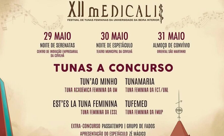 XII Medicalis - Festival de Tunas Femininas da Universidade da Beira Interior