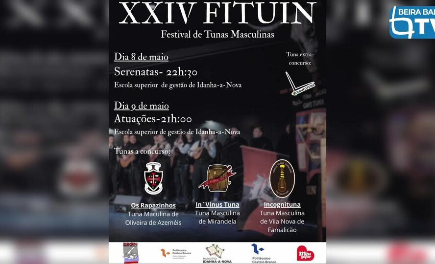 XXIV FITUIN - 2º Dia do Festival de Tunas Masculinas 2026