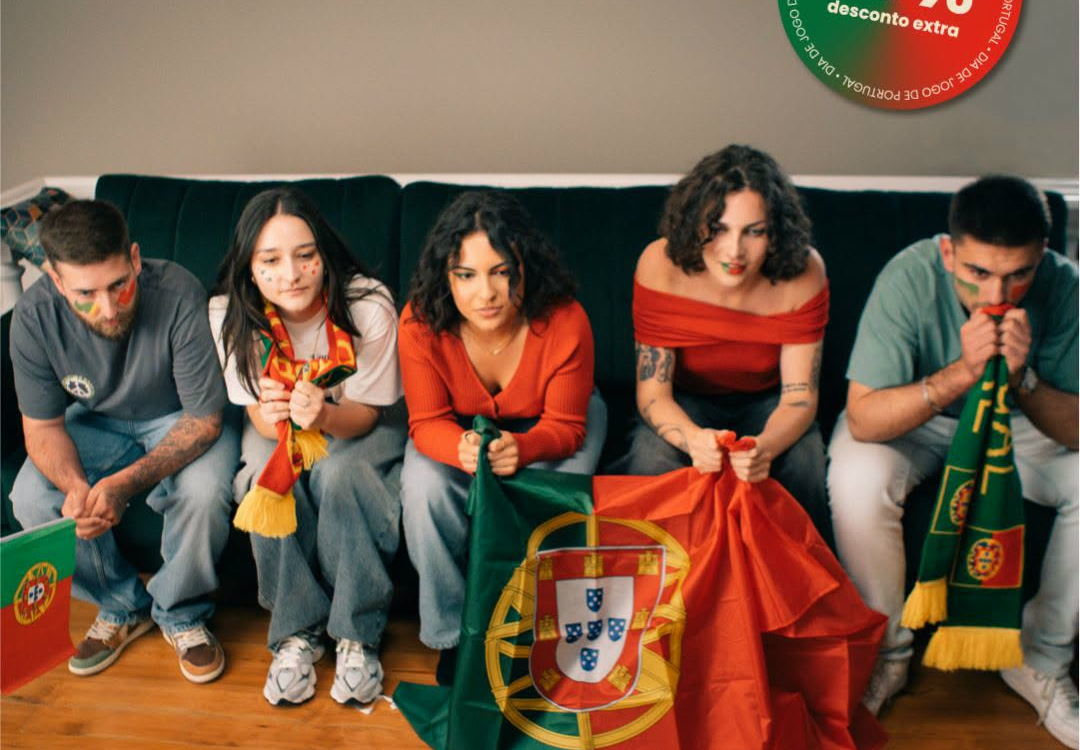 Portugal entra em campo e o conforto entra em sua casa.