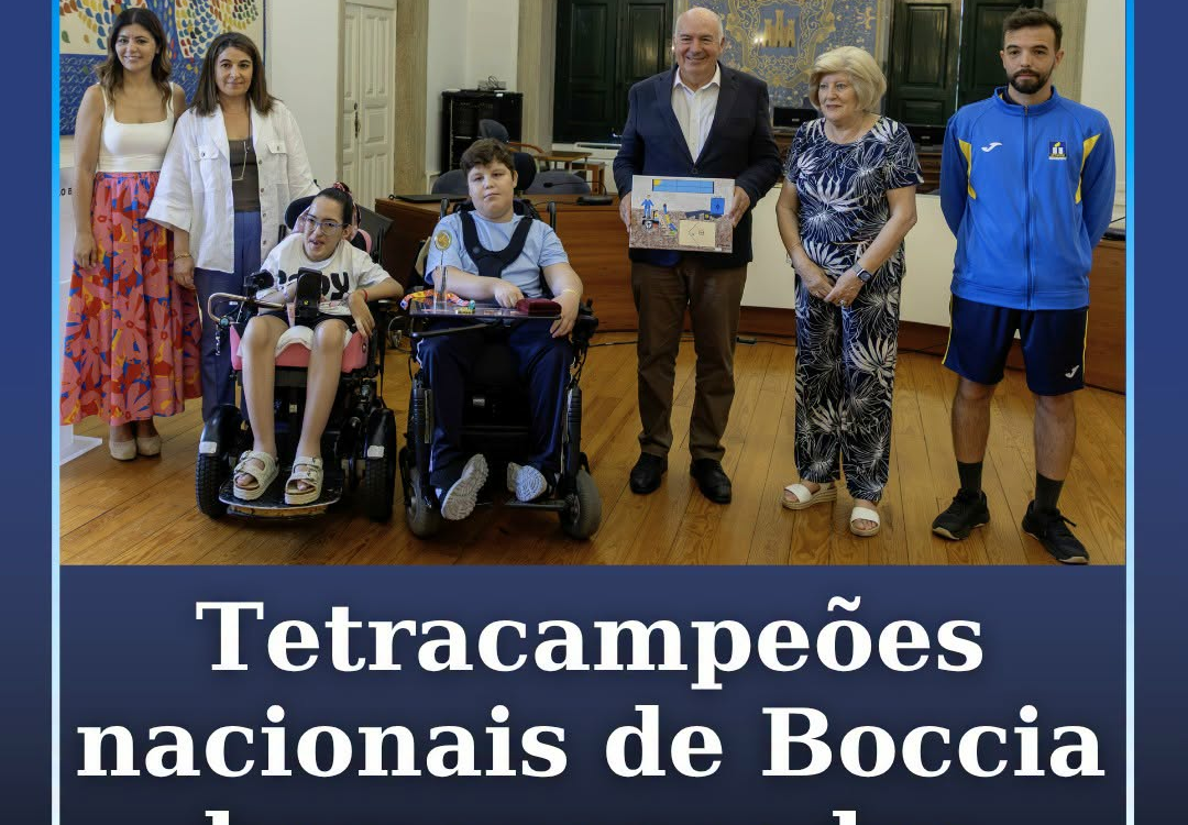 A Câmara Municipal de Castelo Branco prestou uma simbólica homenagem aos atletas