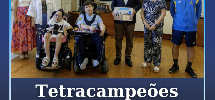 A Câmara Municipal de Castelo Branco prestou uma simbólica homenagem aos atletas
