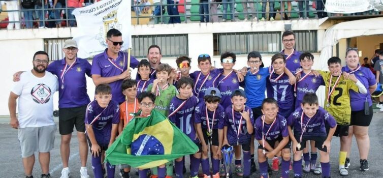 A Escola de Futebol Valongo, de Castelo Branco