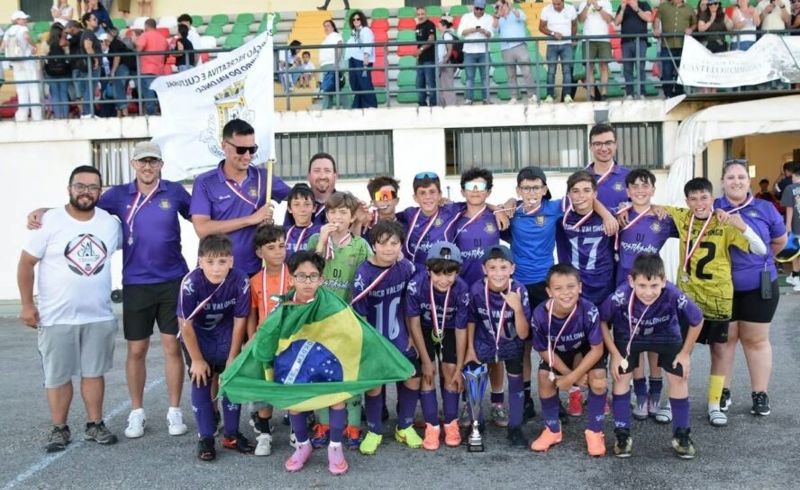 A Escola de Futebol Valongo, de Castelo Branco