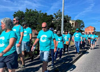 A Liga Portuguesa Contra o Cancro voltou a promover a anual caminhada em Proença
