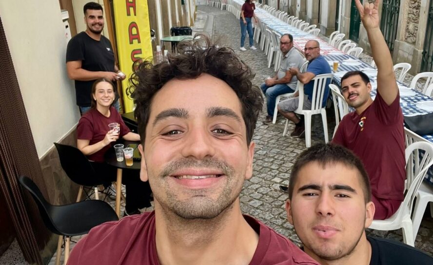 A Rua do Comércio, em Sobreira Formosa
