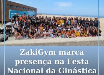 A ZakiGym participou na Festa Nacional da Ginástica