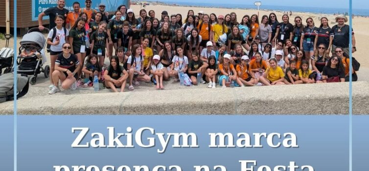 A ZakiGym participou na Festa Nacional da Ginástica