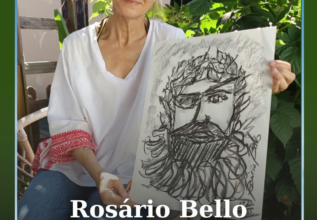 A artista plástica Rosário Bello assinalou o Dia de Portugal