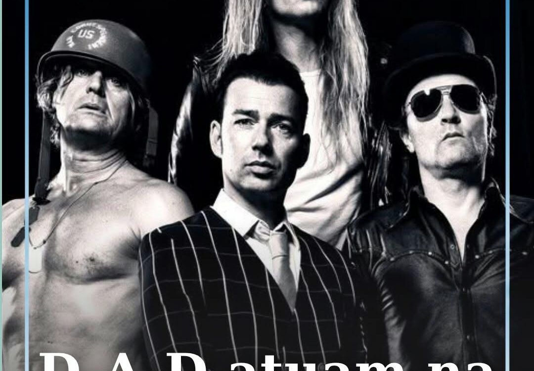 A banda dinamarquesa D-A-D, uma das maiores referências do rock europeu