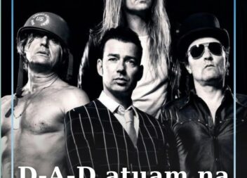 A banda dinamarquesa D-A-D, uma das maiores referências do rock europeu