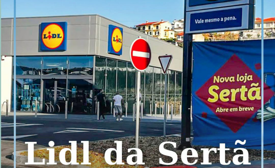 A cadeia de supermercados Lidl inaugura uma nova loja na Sertã esta sexta-feira,