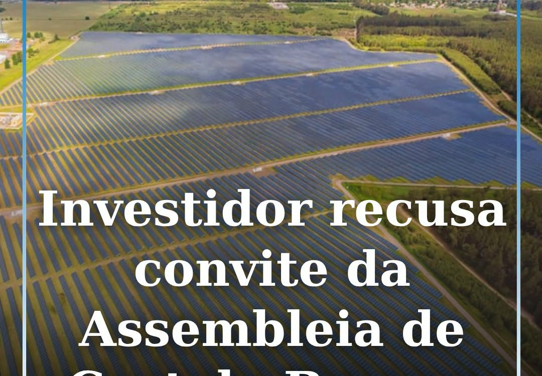 A empresa promotora do projeto de instalação de um parque solar na Serra da Gard