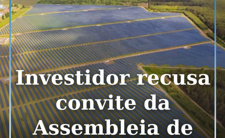 A empresa promotora do projeto de instalação de um parque solar na Serra da Gard