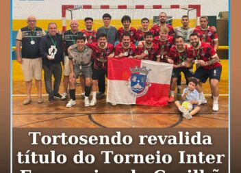 A equipa da Junta de Freguesia do Tortosendo venceu, esta sexta-feira