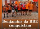 A equipa de Benjamins da BBE venceu o torneio realizado nos dias 13 e 14 de junh