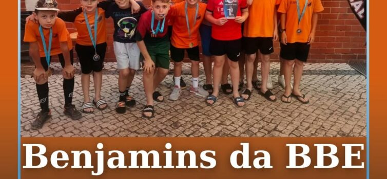 A equipa de Benjamins da BBE venceu o torneio realizado nos dias 13 e 14 de junh