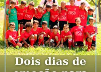 A equipa de Benjamins participou no “1st International Castelo Branco Football C