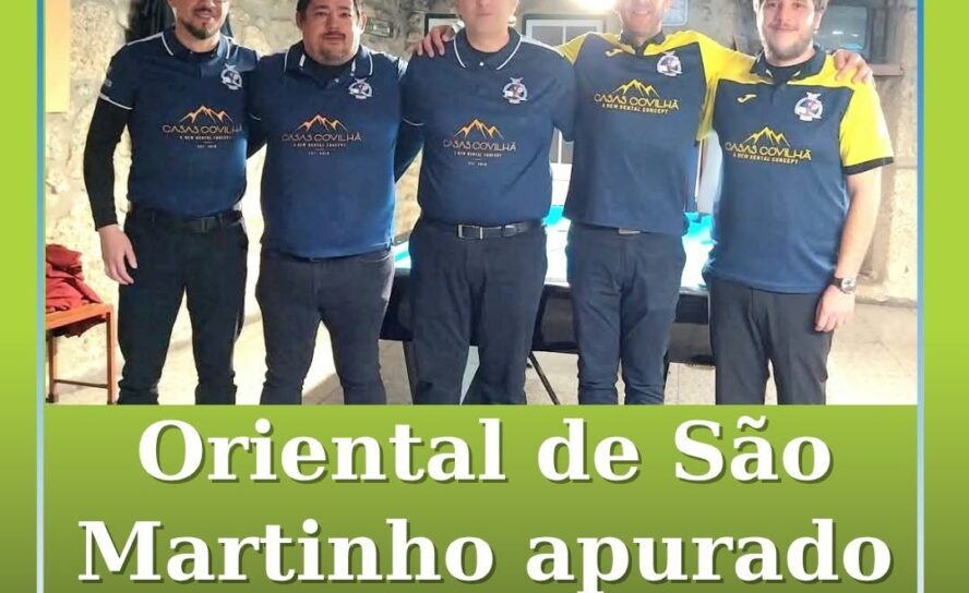 A equipa de Pool Português do CCD Oriental de São Martinho, da Covilhã
