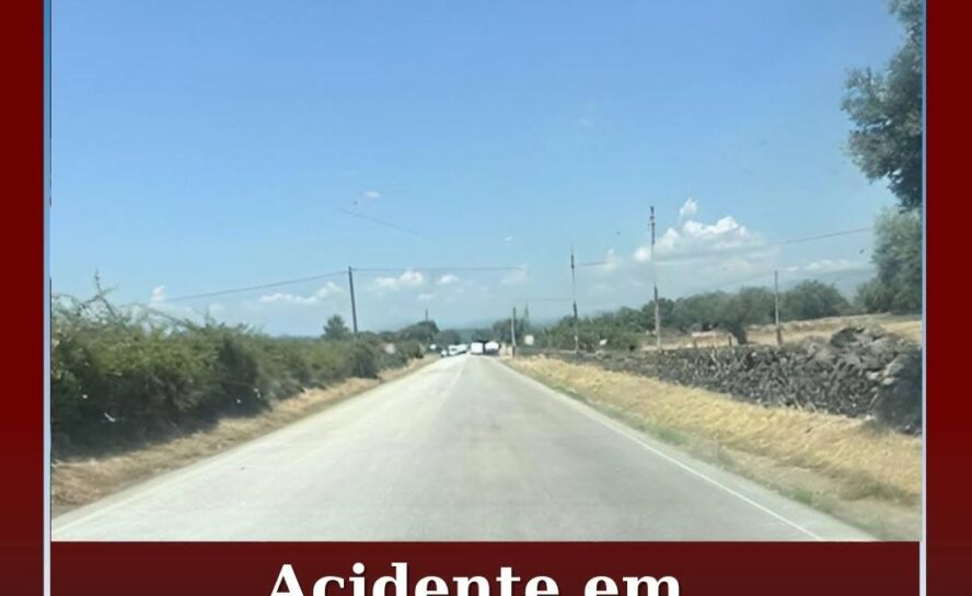 Acidente próximo de Oledo faz dois feridos
