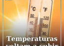 Depois de alguns dias mais amenos e com maior nebulosidade