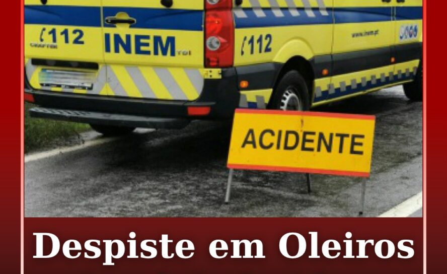 Duas pessoas ficaram feridas, na tarde desta quarta-feira