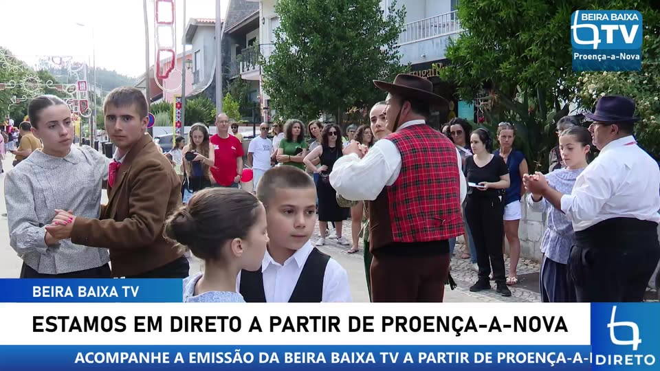EM DIRETO: 3º Dia da Festa do Município Proença a Nova
