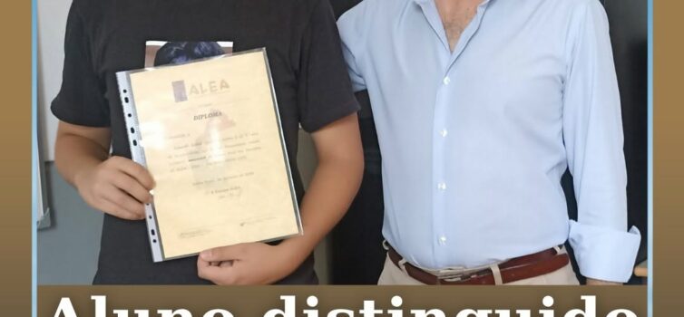 Eduardo Santos, aluno do 9.º E do Agrupamento de Escolas Amato Lusitano
