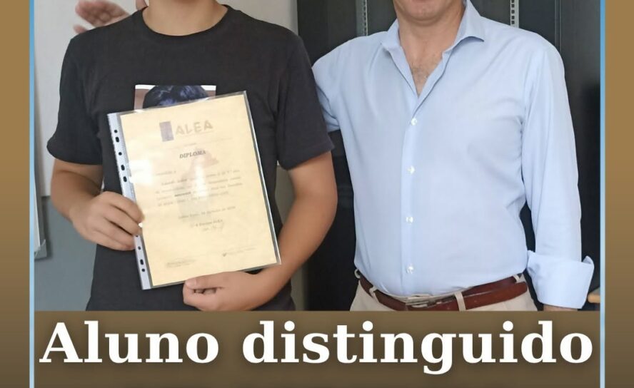 Eduardo Santos, aluno do 9.º E do Agrupamento de Escolas Amato Lusitano