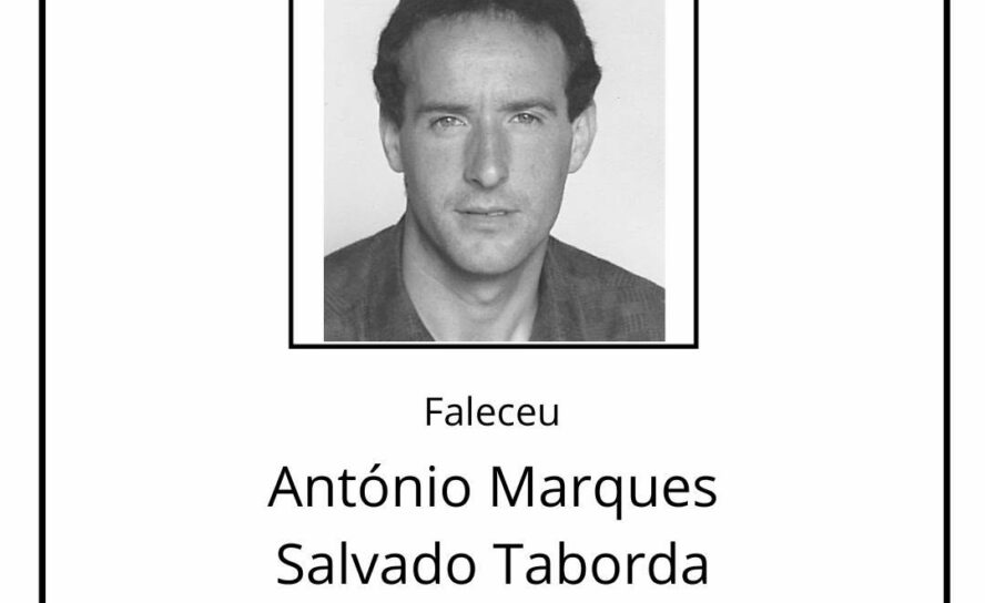 Faleceu António Marques Salvado Taborda, aos 67 anos de idade