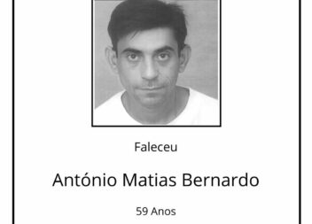 Faleceu António Matias Bernardo, de 59 anos de idade