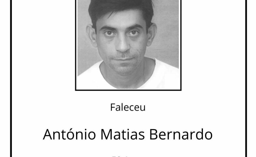 Faleceu António Matias Bernardo, de 59 anos de idade