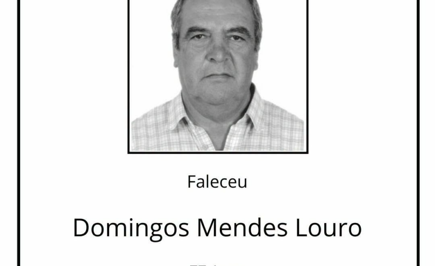 Faleceu Domingos Mendes Louro, aos 77 anos, natural de Zebreira.
