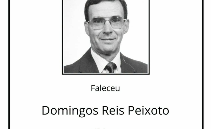 Faleceu Domingos Reis Peixoto, aos 79 anos, natural de Escalos de Baixo.