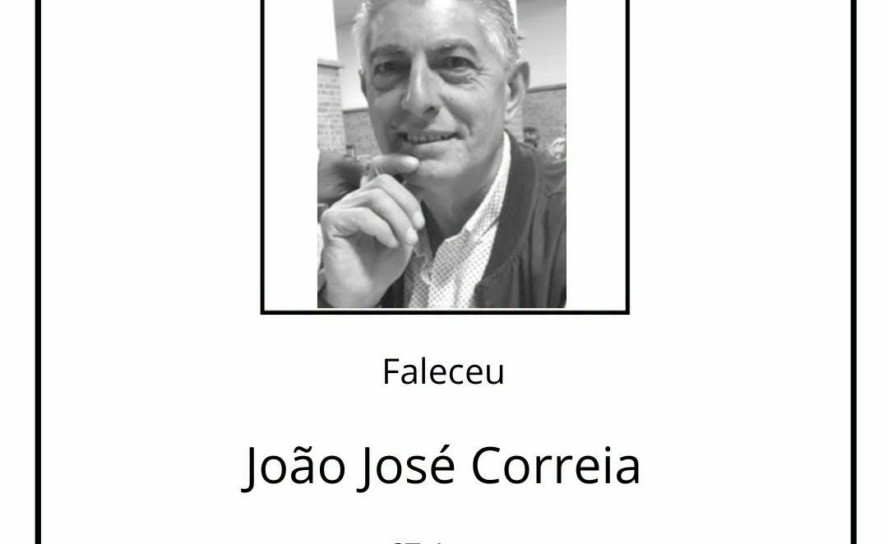 Faleceu João José da Cruz Correia, aos 67 anos, natural de Cantar-Galo, Covilhã.