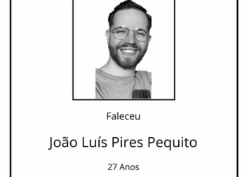 Faleceu João Luís Pires Pequito, aos 27 anos, residente em Pergulho.