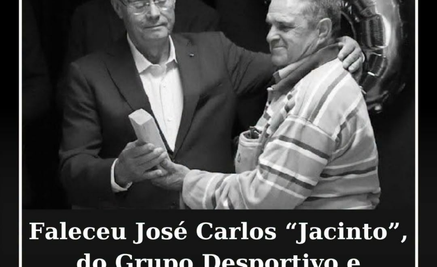 Faleceu José Carlos “Jacinto”