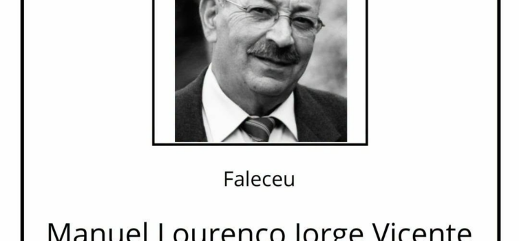 Faleceu Manuel Lourenço Jorge Vicente, aos 74 anos, natural da Sertã.