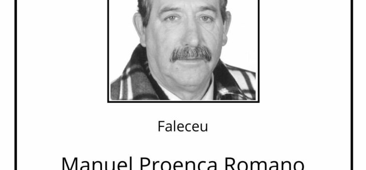 Faleceu Manuel Proença Romano, aos 80 anos, natural de Oledo.