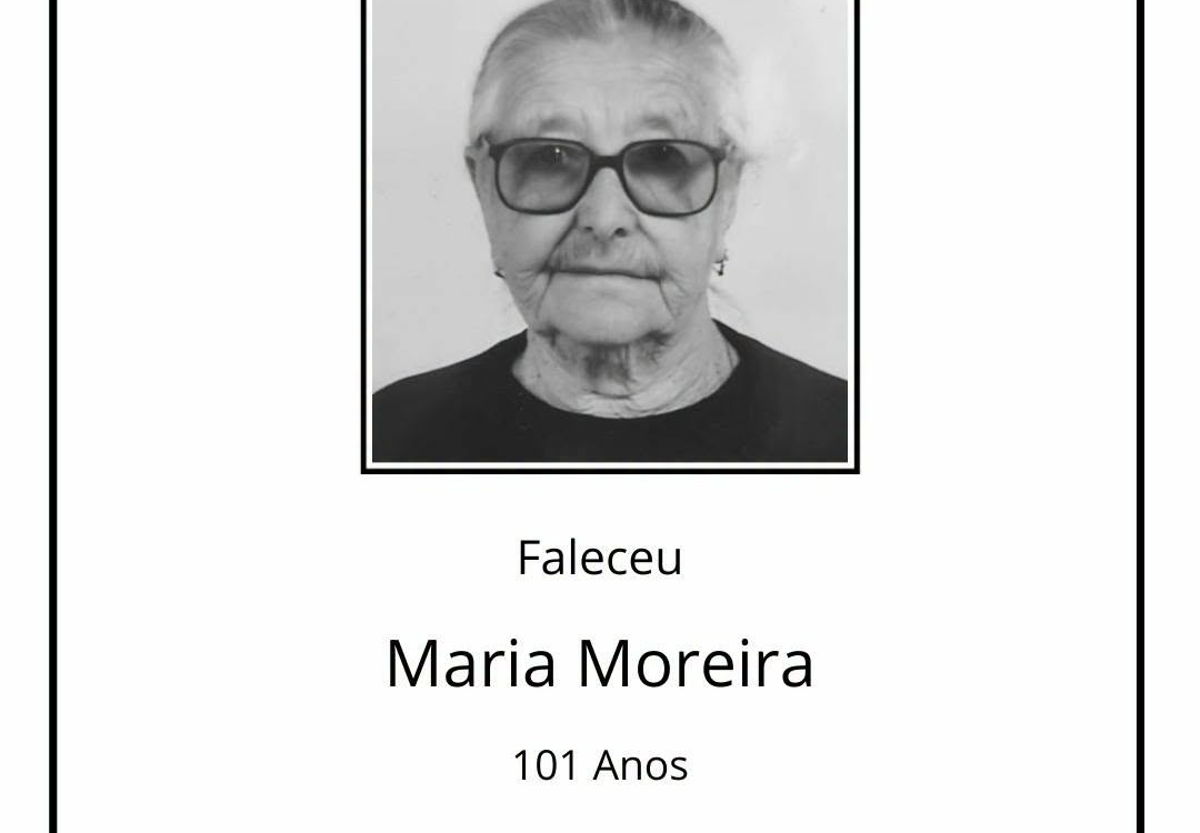 Faleceu Maria Moreira, aos 101 anos, natural de Salvaterra do Extremo