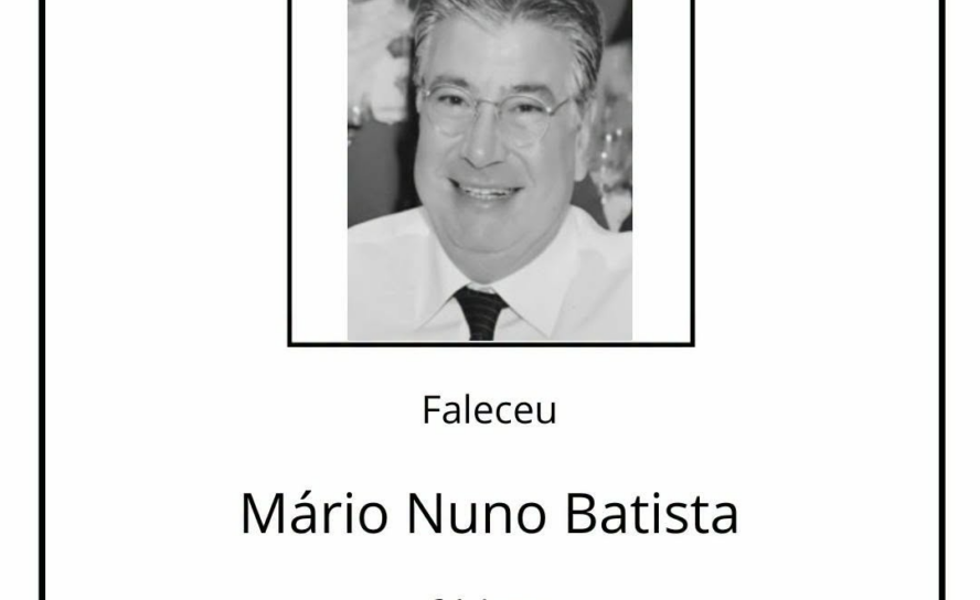 Faleceu Mário Nuno Lourenço Robalo Batista, aos 64 anos, natural de Belmonte.