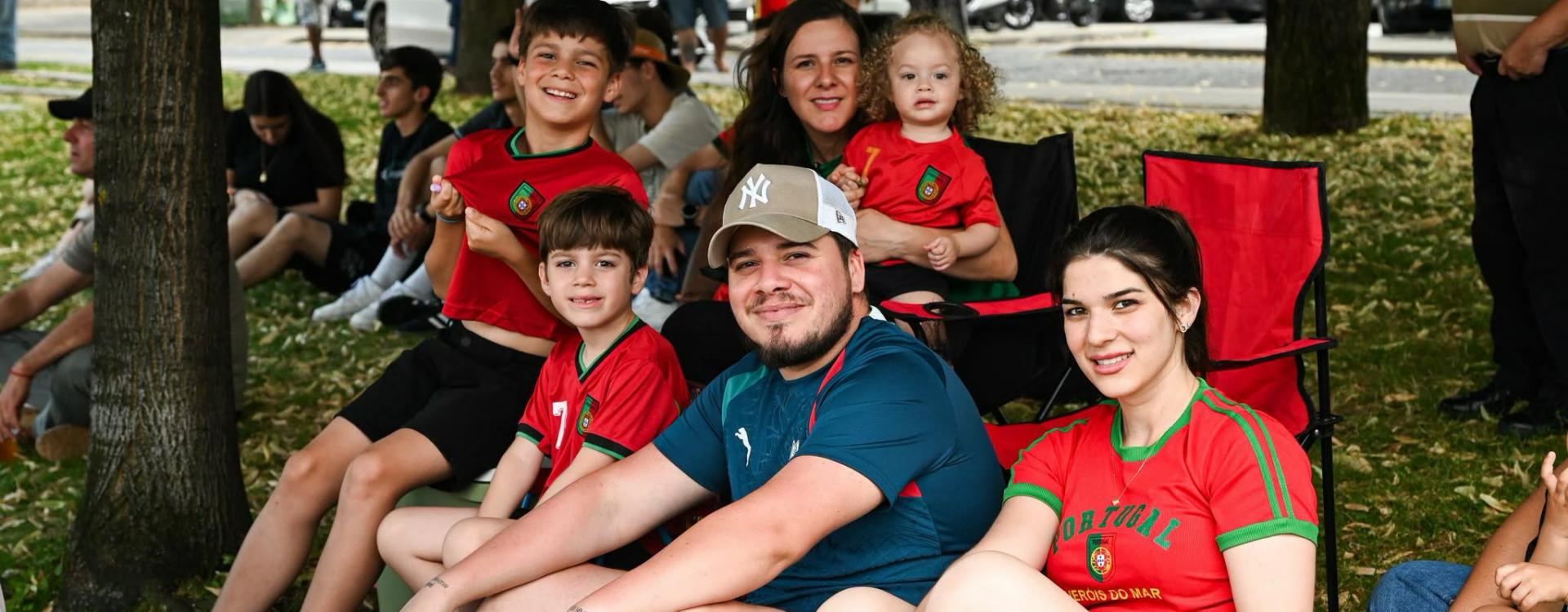 Fanzone de Castelo Branco vive empate de Portugal