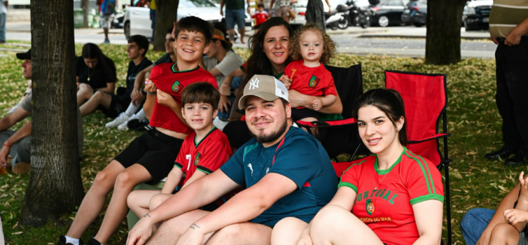 Fanzone de Castelo Branco vive empate de Portugal